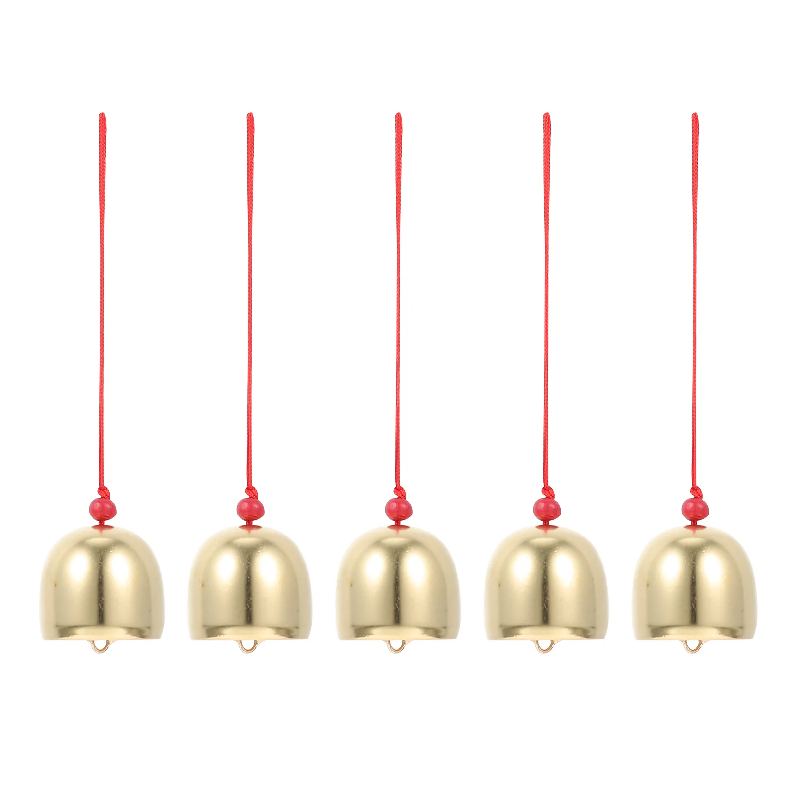 

5 Pcs Anti-theft Bell Desk Decoration Door Bell Decor Material Craft Bell Copper Bells Crafts Bell Ornament Wind Chimes