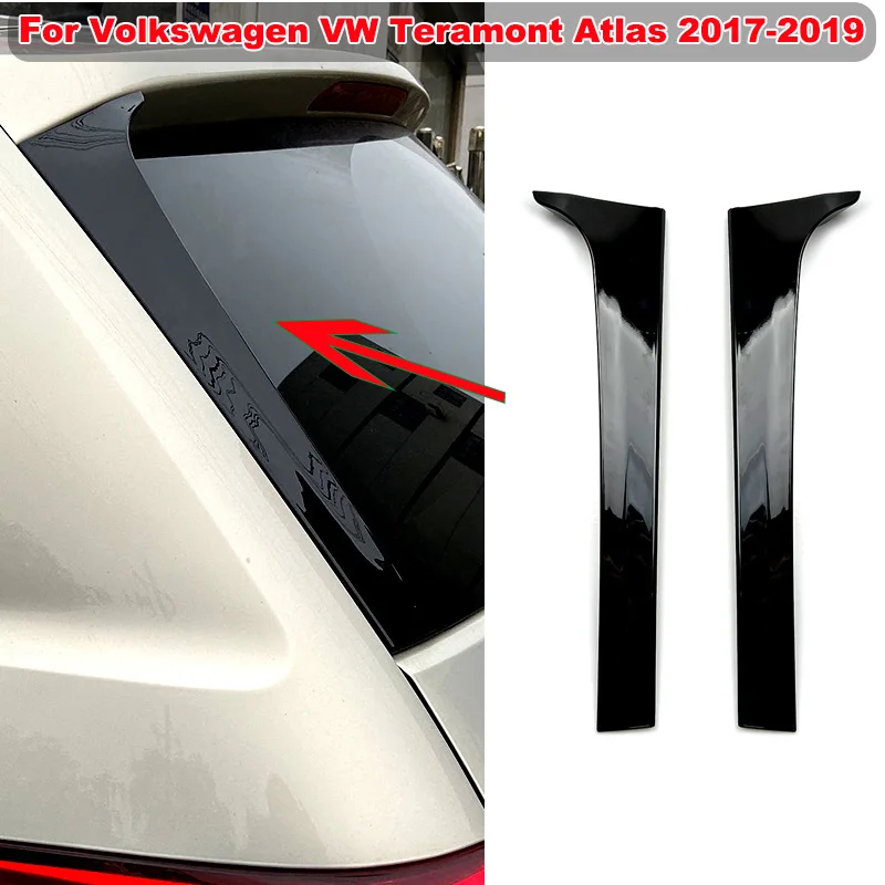 Дефлектор заднего стекла, крышка утюга, наклейка, разветвитель, боковой спойлер для Volkswagen VW Teramont Atlas 2017-2019, автомобильные аксессуары
