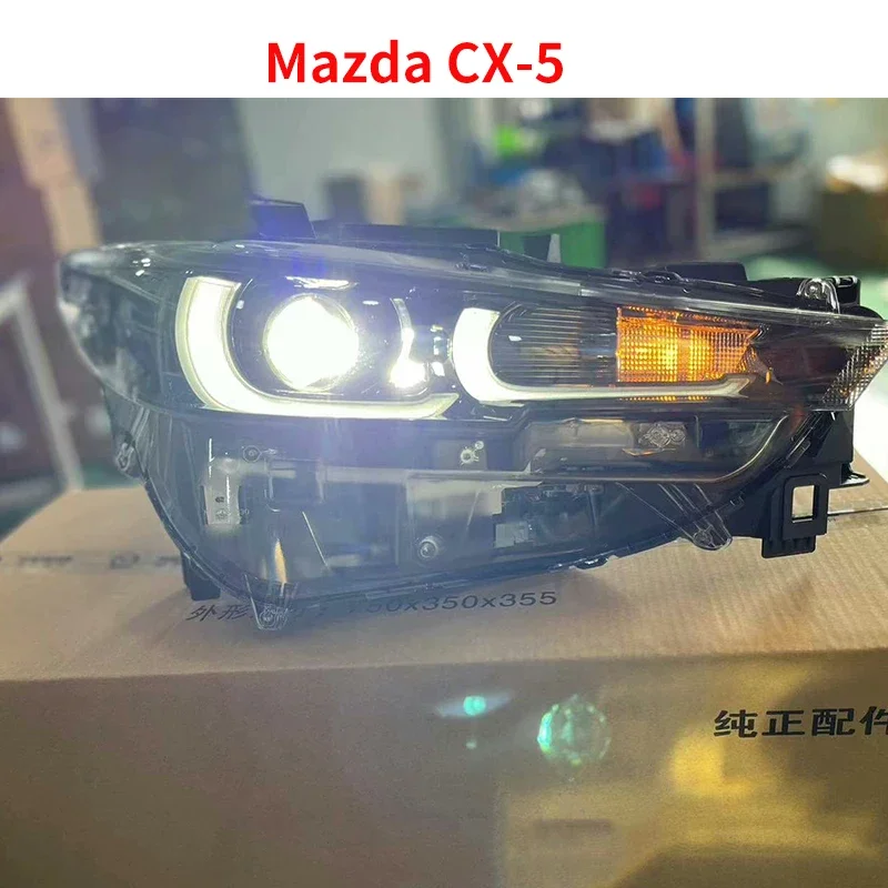 

Автомобильная передняя фара в сборе для Mazda светодиодный 2022, дневные ходовые огни, сигнал поворота, автомобильные аксессуары