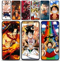 Phone Case For Xiaomi Poco NFC Pro 10T Note Lite 11TPro Cover Silicon Funda One Piece Luffy Anime