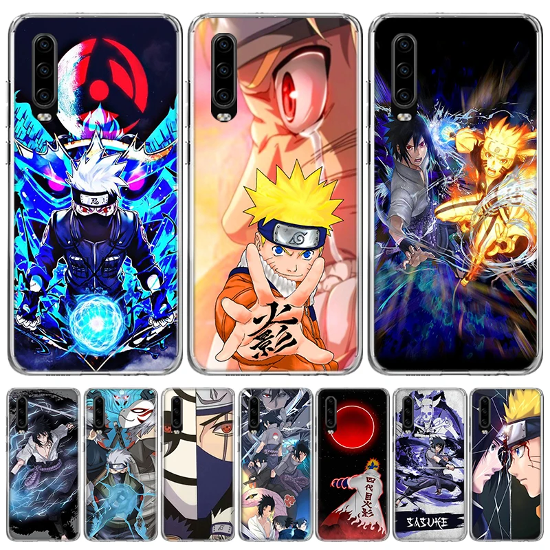 

Чехол для телефона Kakashi Sasuke Naruto для Huawei P30 Lite P20 Pro P10 P40 P50 Mate 20 30 10 40, мягкий чехол с цветным принтом