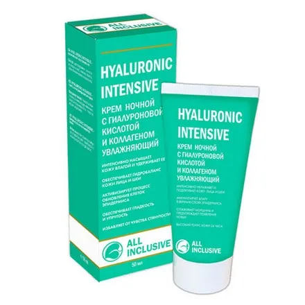 ALL INCLUSIVE, Крем Hyaluronic Intensive, ночной, 50 мл (art.: 3920b8945ffa4) - 3920b8945ffa4