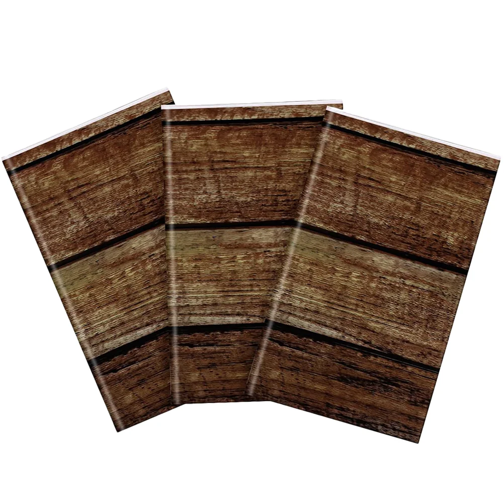 

Table Wood Cloth Western Party Tablecloth Rustic Decorations Grain Tableclothsvintage Covers Farmhouse Wooden Runner Cover