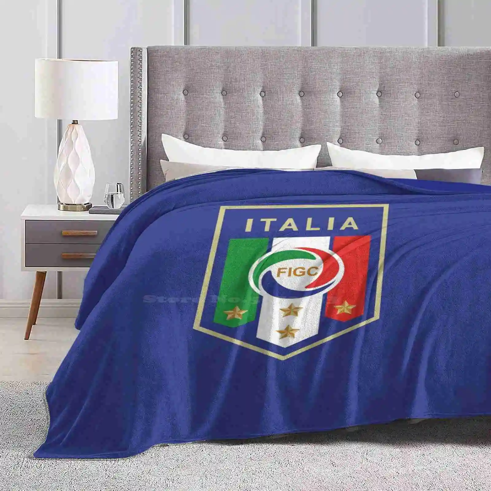 Высококачественный удобный диван-кровать Azzurri мягкое одеяло итальянский патриот