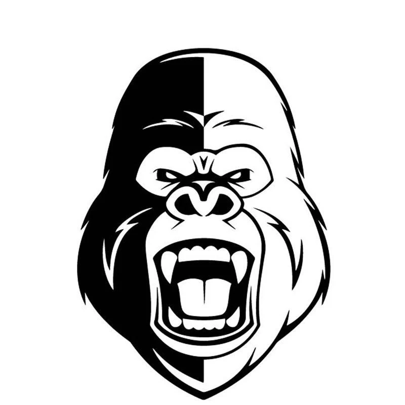 

Z1067 # вырезанная Виниловая наклейка для лица Парящего орангутана, автомобильная наклейка, водонепроницаемые Автомобильные украшения для кузова автомобиля, бампера, заднего окна, ноутбука