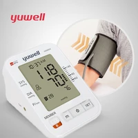 yuwell ye 680a upper arm blood pressure monitor portable digital lcd equipment sphygmomanometer cuff blood pressure meter %c2%b14mmhg