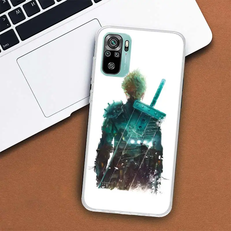 Чехол для телефона с игрой окончательной фантазии для Xiaomi Redmi Note 10 Pro Max 10S 9 9S 9T 8 8T 11T 11S 11 5G 11E 7 6 5 4X (art.: 3920becf86bc3) - 3920becf86bc3