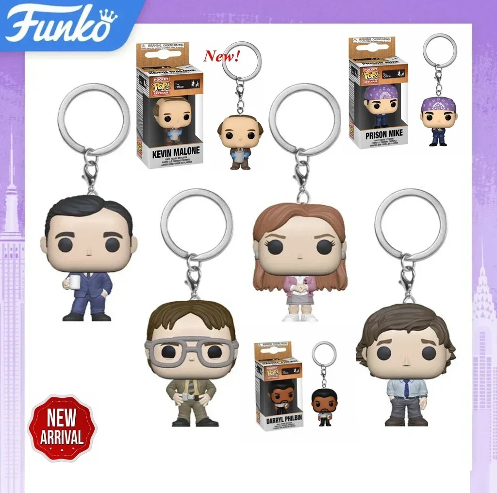FUNKO POP Офисный брелок-игрушка PAM BEESLY DWIGHT SCHRUTE Darryl Кевин Майкл виниловая фигурка