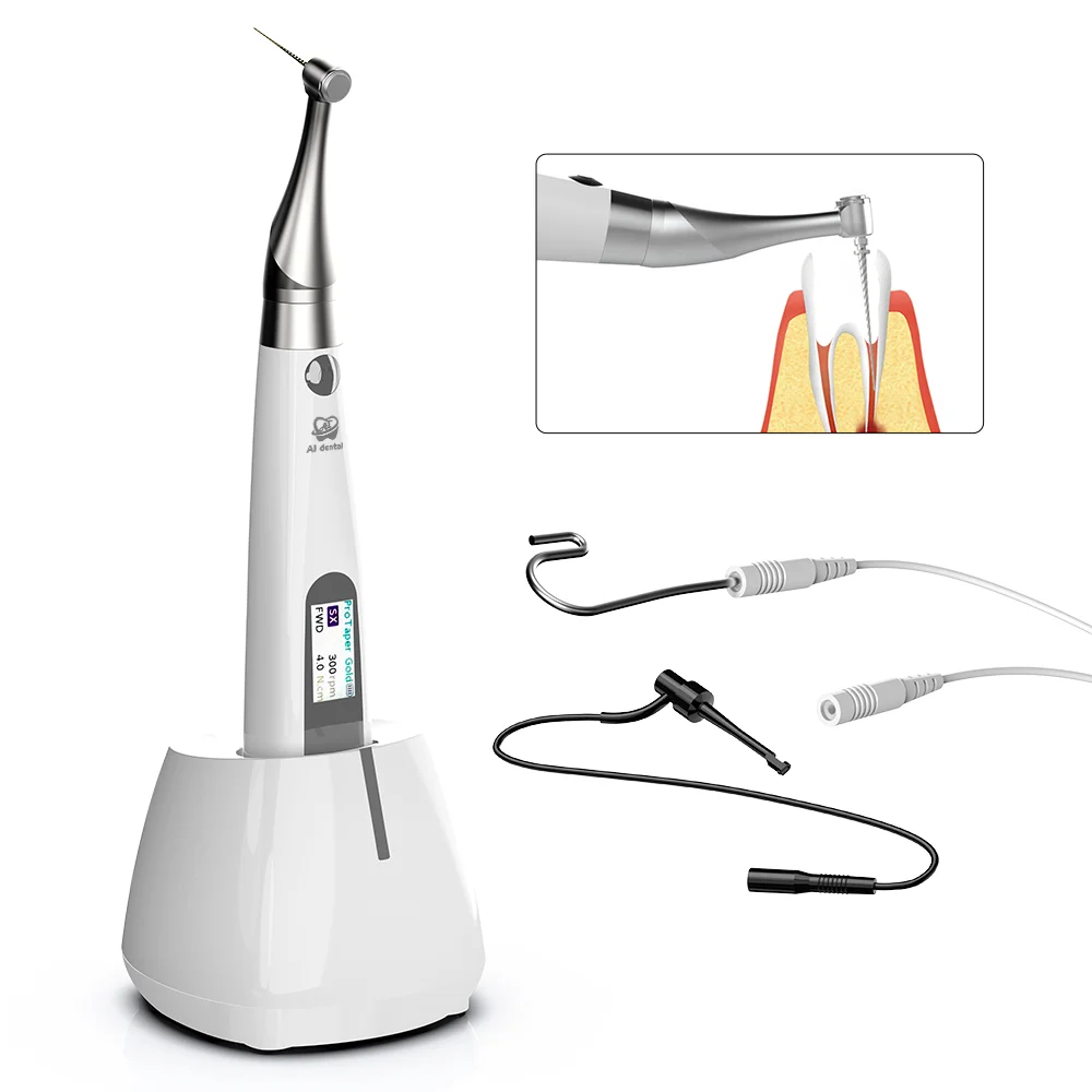 

AI-EP-Pro Dental 6:1 Ratio Dental Brushless Endo Motor Apex Locator Rechargeable Base Professional Endodontic Equipment