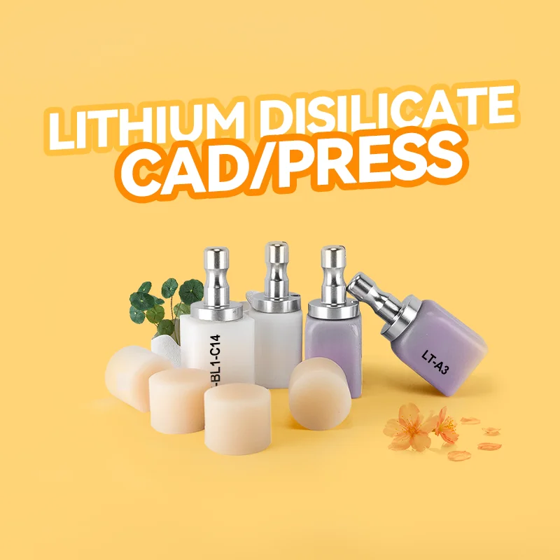 5pcs/box Dental Lithium Disilicate C14 (Glass Ceramic) LT/HT for CAD CAM Sirona cerec milling system