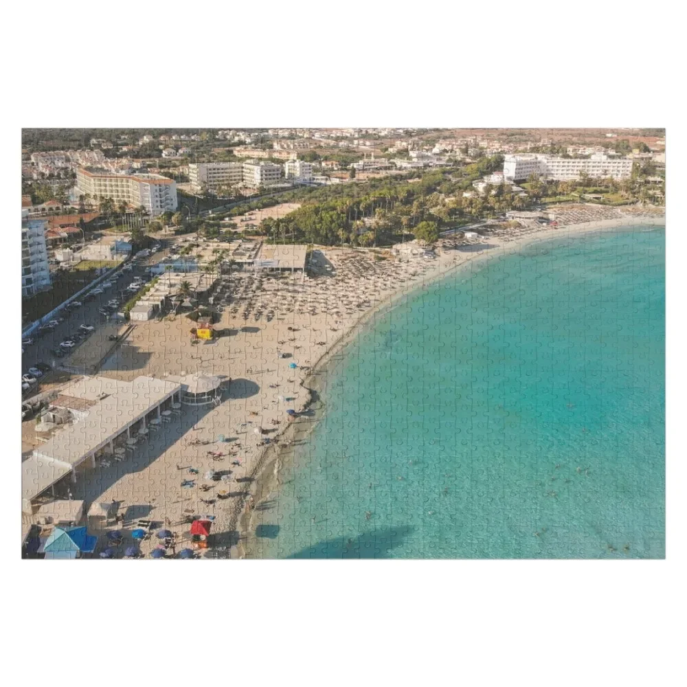 Nissi Beach - Пазл Ayia Napa Customs With Photo Деревянные животные