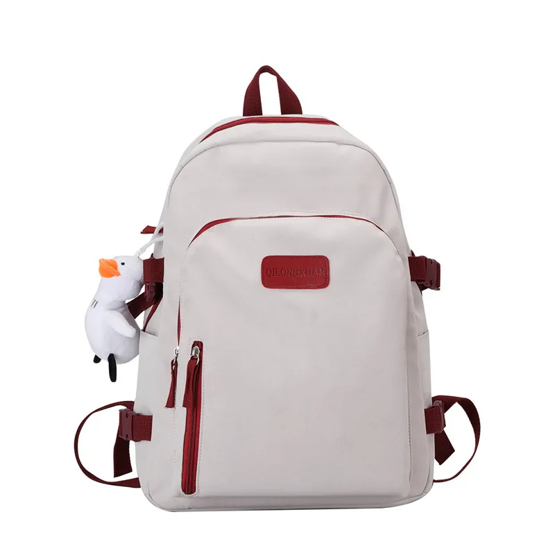 

INS Large-capacity Schoolbag For Junior High School College Students Teens Boys And Girls Backpack Teenageers Bag