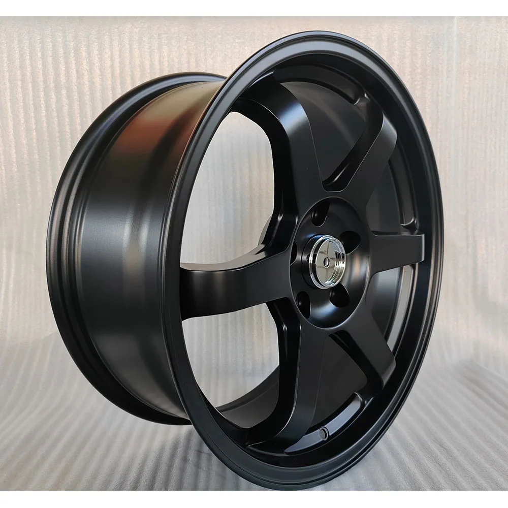 Ступица колеса Te37 6 спиц 17 18 19 20 21 22 дюйма 5x120 5x112 5x114.3 Автомобильный обод