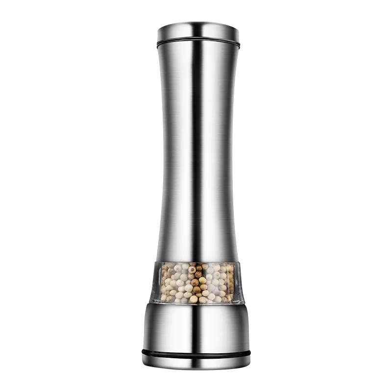 

Pepper Grinder or Salt Shaker for Professional Chef,Best Spice Mill & Brushed Stainless Steel,Special Mark,Adjustable Coarseness