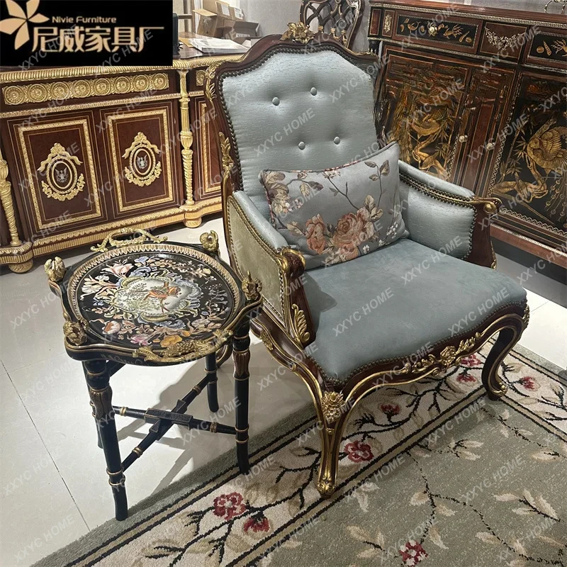 фарфоровый угловой столик медный с фарфором неоклассический небольшой