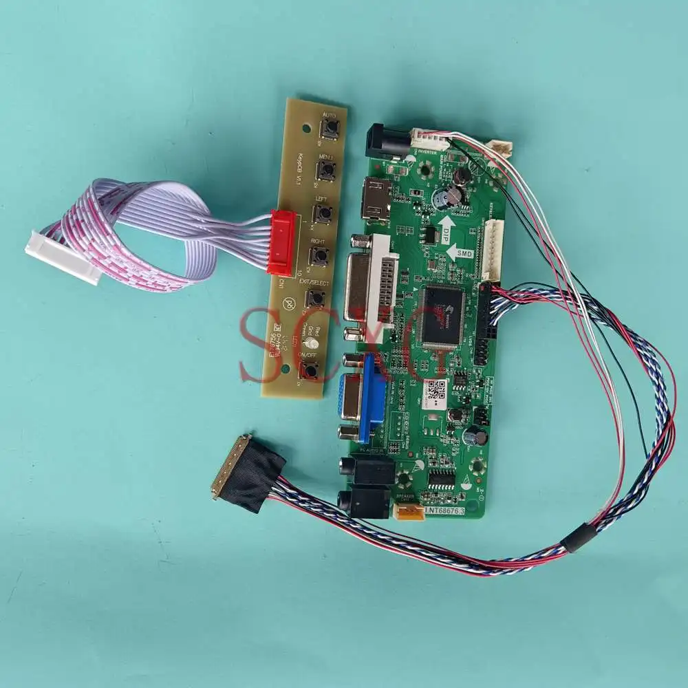 

DIY Kit For LP156WH2-TLE1 LCD Matrix Controller Board Laptops Panel 40 Pin LVDS 60Hz 1366*768 15.6" DVI VGA HDMI-Compatible