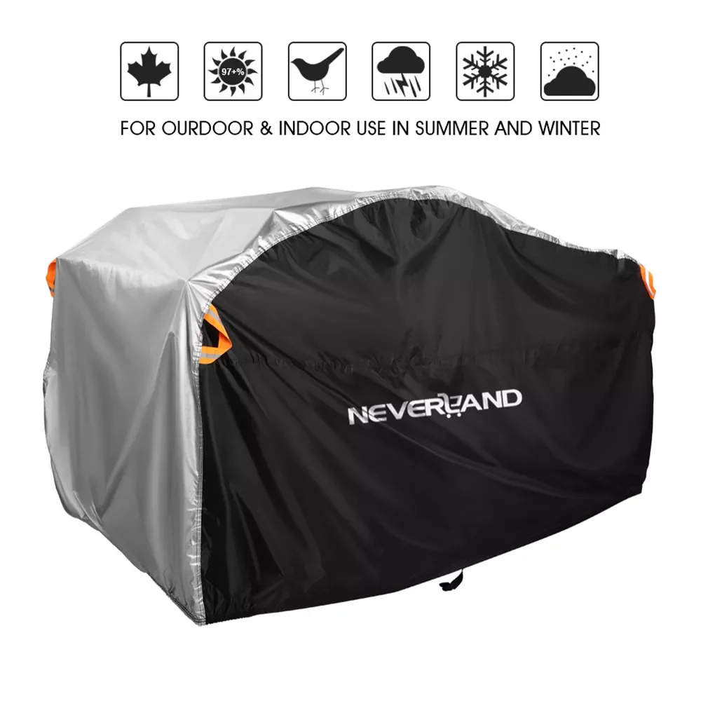 

NEW2023 190T New Design Beach ATV QUAD Motor Bike Water Rain Proof Dust Anti-UV Cover Case For Polaris Motorcycle Covers XL XXX