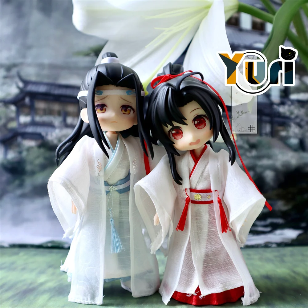 

Anime Mo Dao Zu Shi Wei Wuxian Lan Wangji Cosplay Couple Costume OB11 1/12 BJD Ancient Clothes Clothing Handmade MDZS Cos Gift C