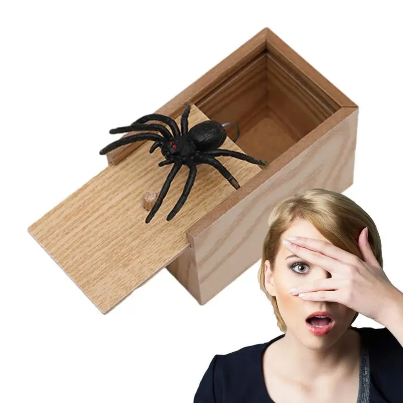 Scary Prank Prop Rubber Spider Pranks Stuff Toys Trick Toys For Graduation Gift Halloween April Fool's