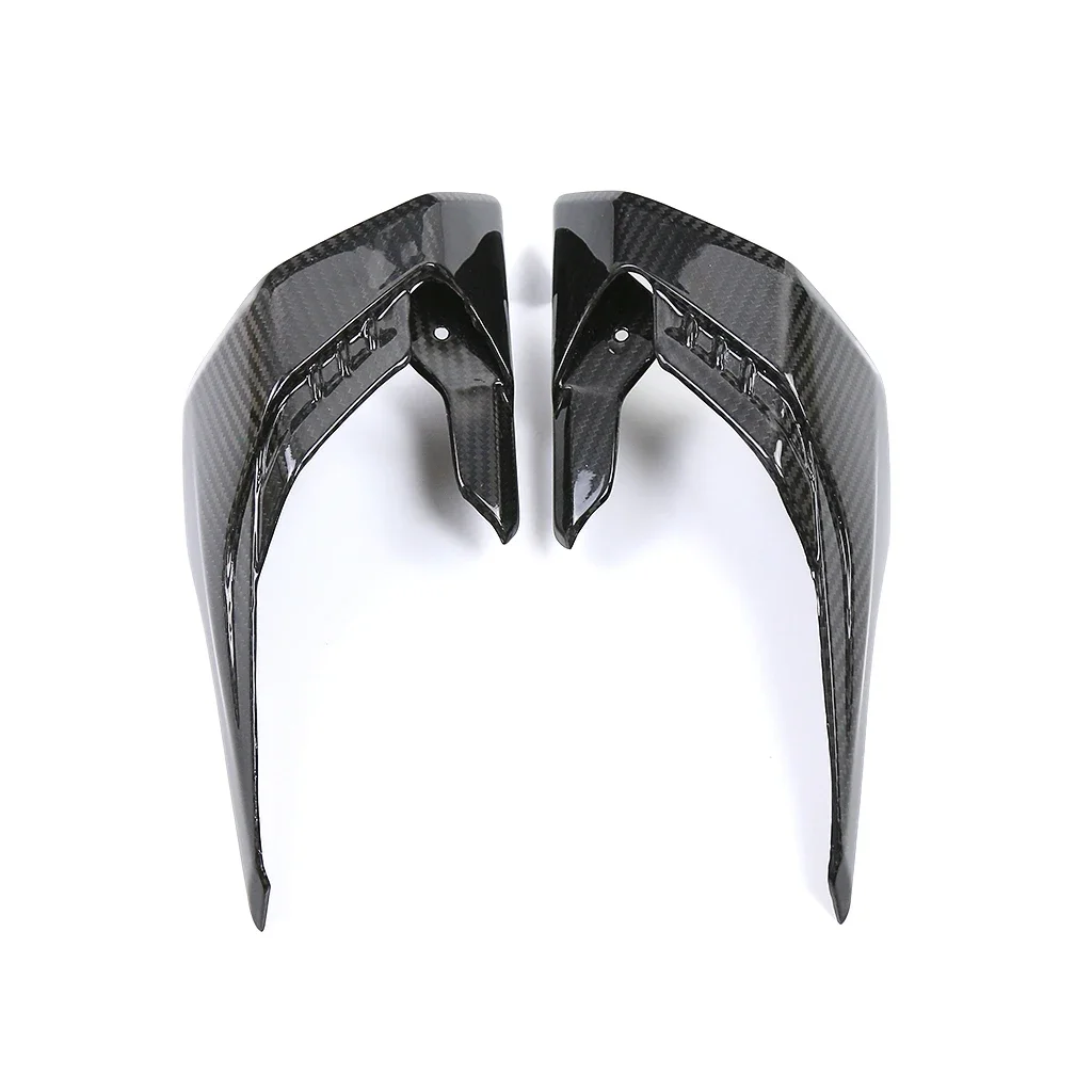 For Honda CB650R CB 650R 2019-2022 2023 100% Carbon Fiber Side Downforce Naked Spoilers Winglets Fairings Motorcycle Accessories