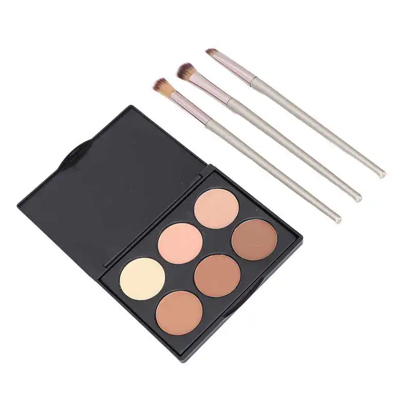 

Eyeshadow Palette Set Satisfy Basic Needs Convenient Matte Eye Shadow Makeup Pallet 6 Colors for Daily Use
