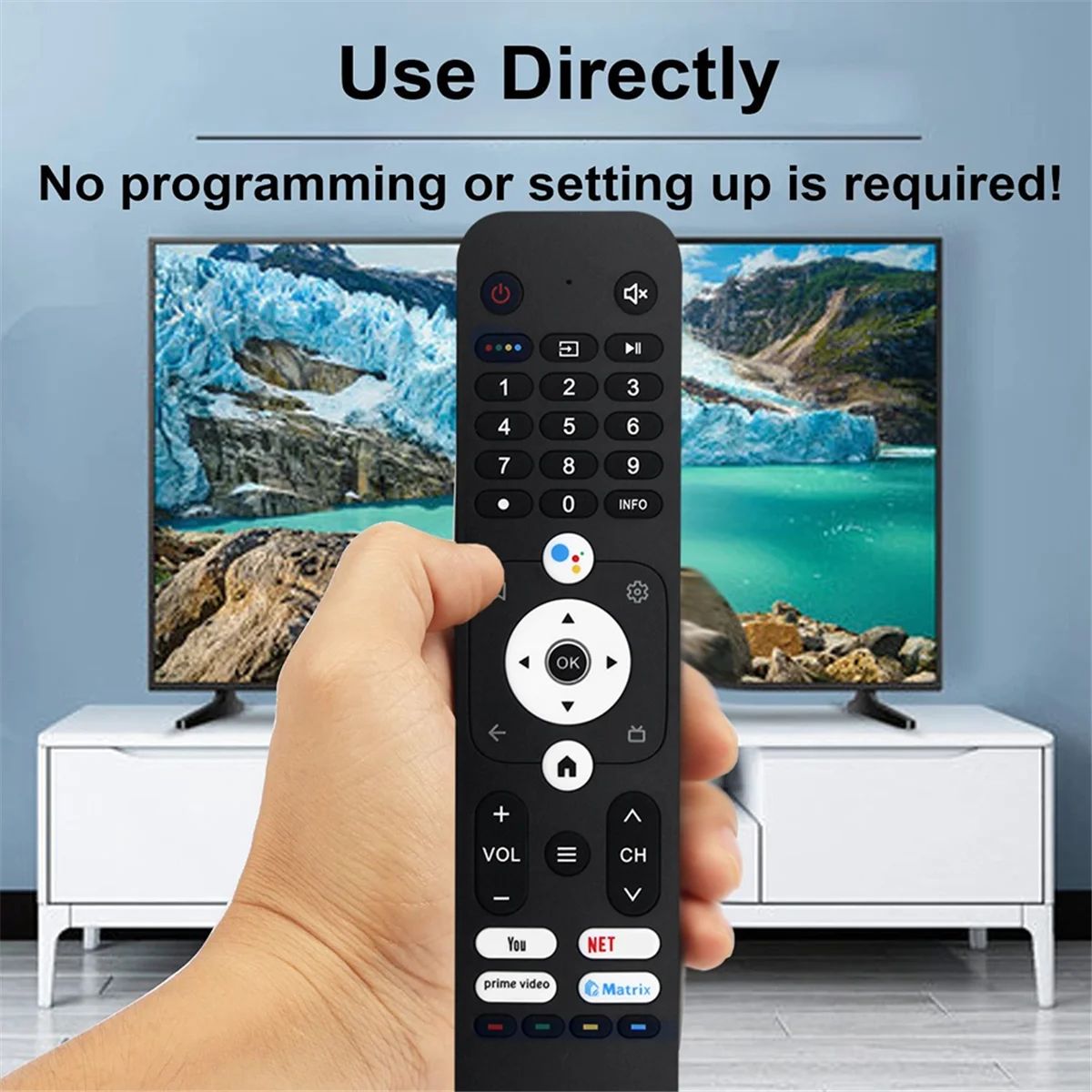 Фото HTR-U31 Замена голосового пульта дистанционного управления для Haier Smart TV H32K66UG H43K66UG H50K66UG HTR-U28 LE40K6600G H50S6UG H55S6UG №2