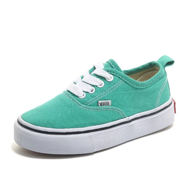 

Кроссовки Детские парусиновые, дышащие, на плоской подошве