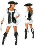 Сексуальный Женский пиратский костюм сексуальный женский королевы горничной