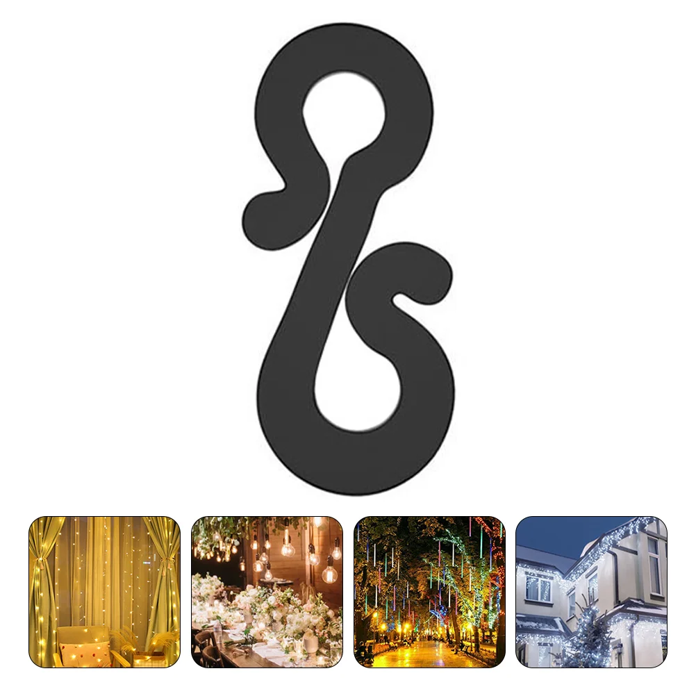 

Hooks Christmas Cliphook Clips Treegutter Decoration Metal Icicle Ornament Miniwire Favor Party Outdoors Hangers Outdoor Rope