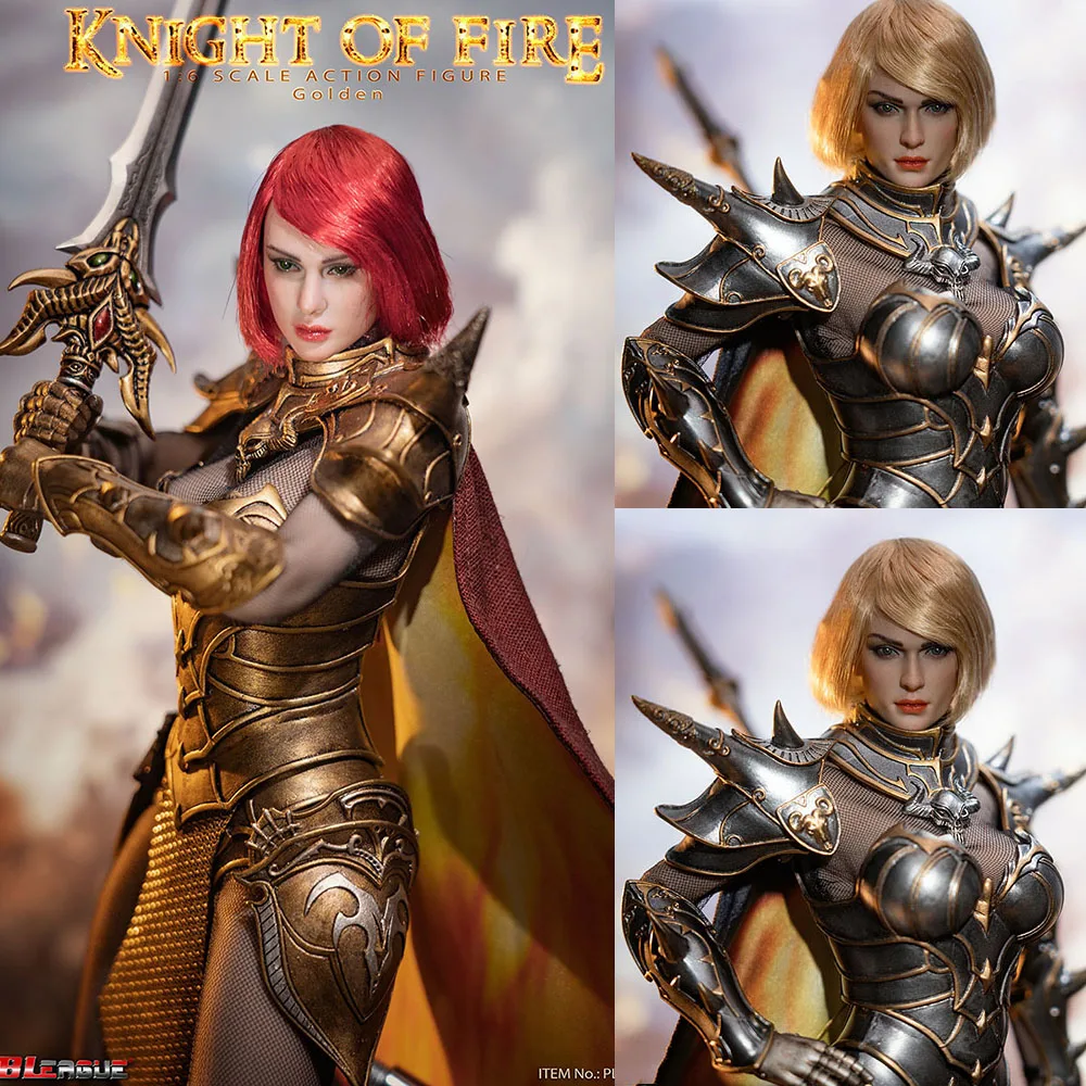 

Tbl Pl2020-173 1/6 Female Soldier Handsome Ancient Battlefield Combat Knight Knight Of Fire 12'' Action Figure Model Fans Gifts