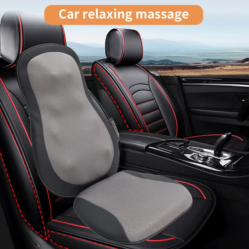 

[Flash Deal]Gray 12 Massage Nodes Full Set of Thai Massage Pads 3D Design Quality Materials Easy To Operate[Us Stock]