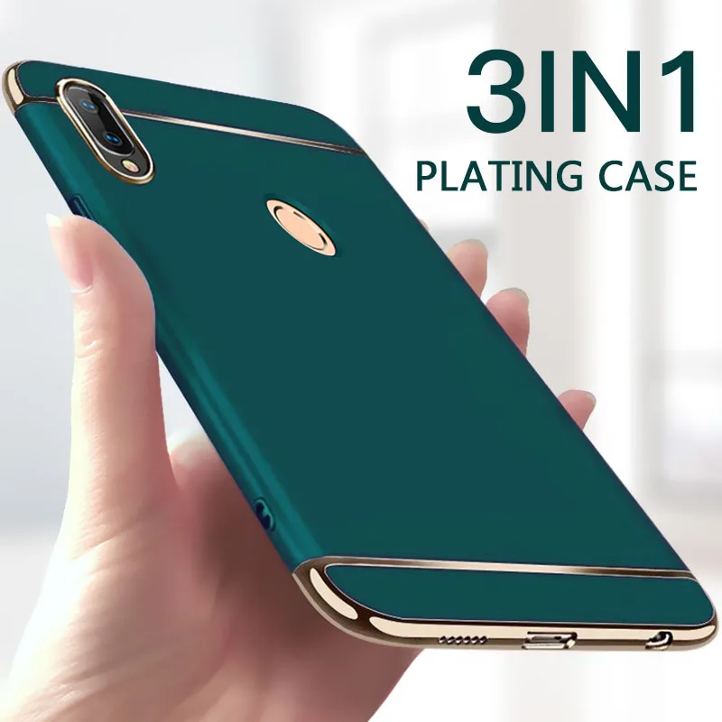 

Luxury 3 In 1 Case For Huawei P10 P20 P30 P40 Lite Cover Huawei Mate 30 20 Pro Honor 10i 20i 9 10 20 Lite Matte Hard Case