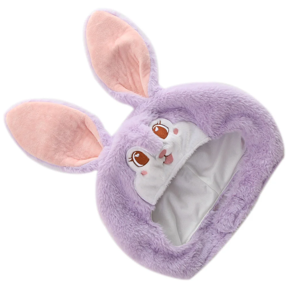 

Hat Rabbit Costume Chinese Year Zodiac Bunny Plush Cap Animal New Hats Party Funny Cosplay Theearmuffs Easter Ear Headwear