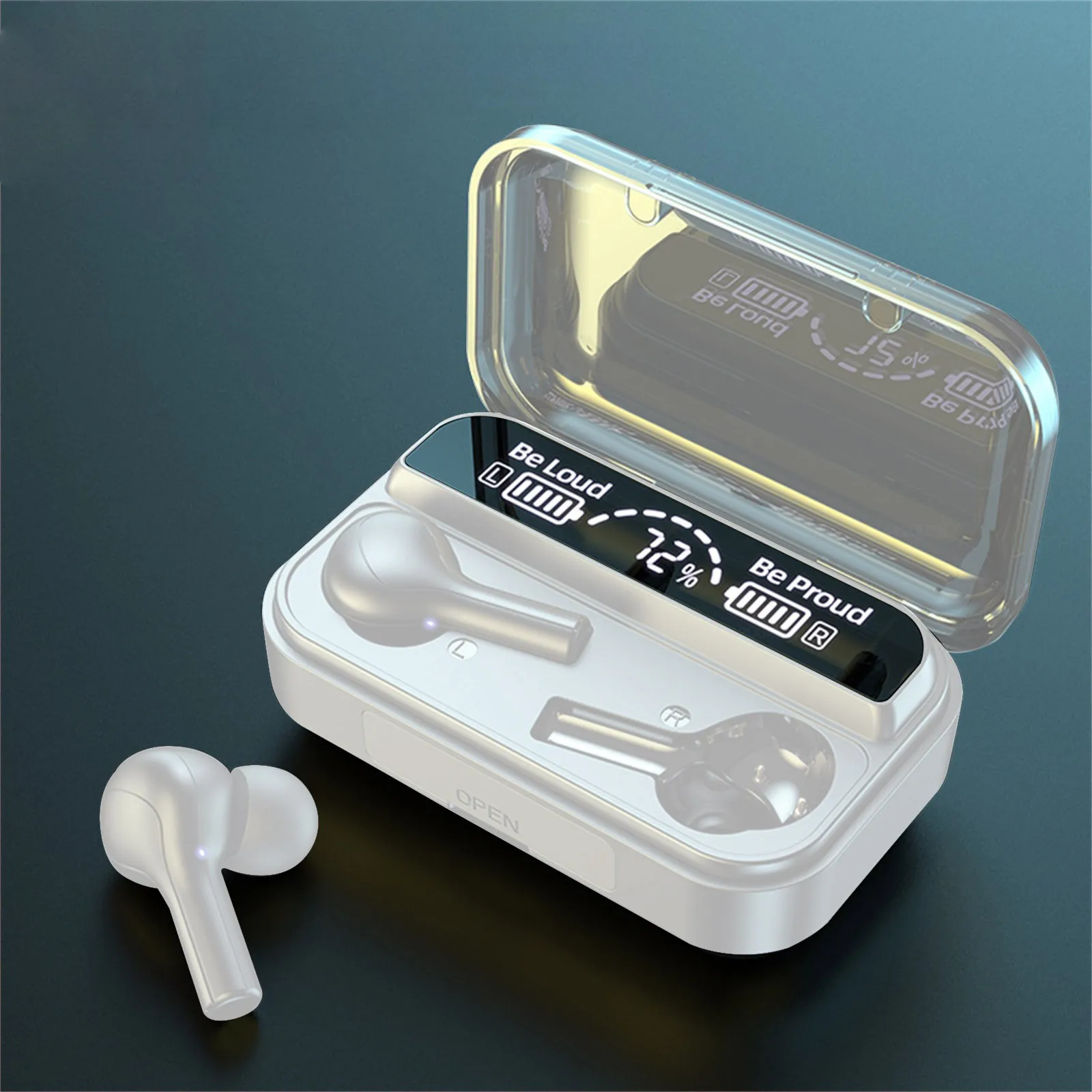 

Беспроводной Bluetooth 5,0 с беспроводной зарядкой, водонепроницаемый чехол для спортивной спиртовой коробки Sb7