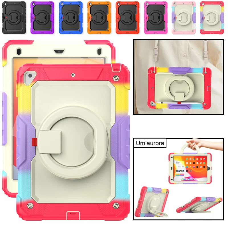 Сверхмощный Прочный противоударный чехол для IPad Mini 5 6 9 7 2018 Air 2 3 4 10 Pro 11 12 7th 8th 9th Gen