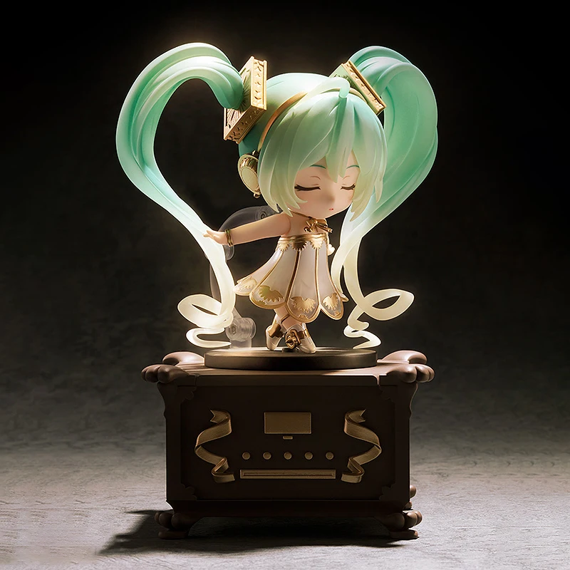 

Nendoroid Vocaloid Hatsune Miku Anime Figure Music Box Symphony 5th Anniversary Action Figurine Toy for Children Model Doll Gift
