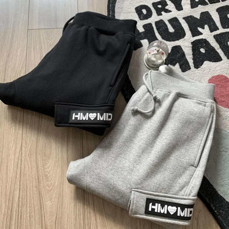 

Штаны спортивные мужские и женские флисовые на шнуровке, 1:1