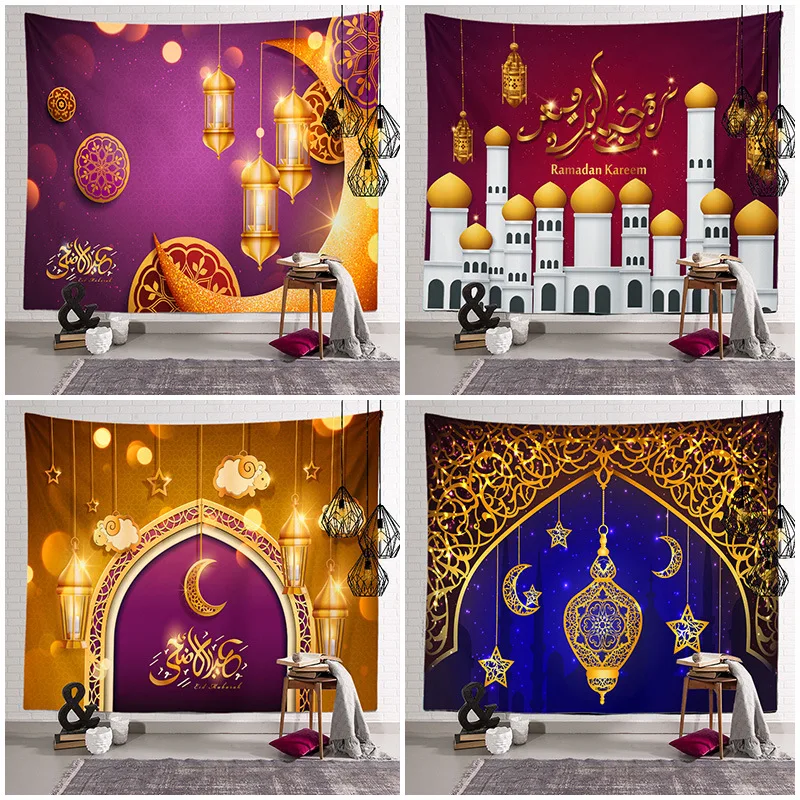 

Ramadan Meditation Seven Chakra Tapestry Indian Buddha Wall Decoration Mandala Tapestry Witchcraft Bohemian Hippie Home Decor
