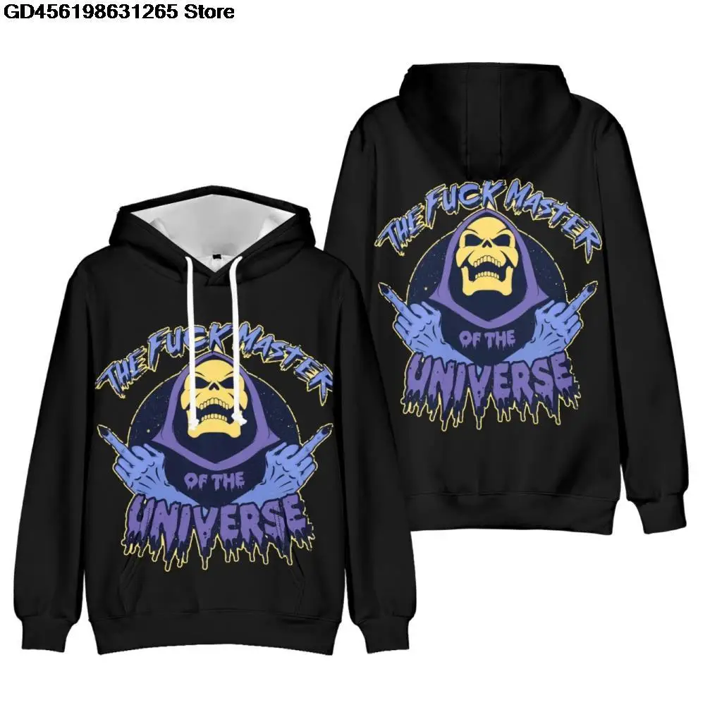 

Толстовка Мужская/женская с принтом черепа, y2k