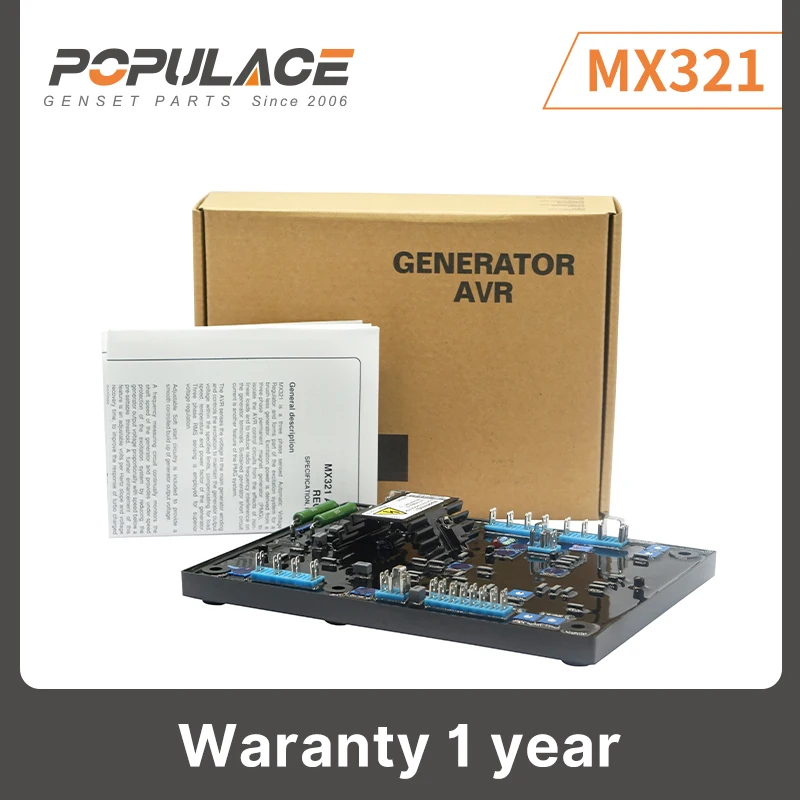 Популярная заводская цена avr регулятор генератор mx321 для автоматического