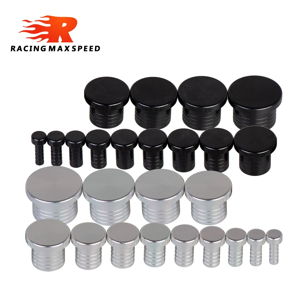 

Alloy Aluminium 10/12/14/16/18/20/22/25/34/38mm Dump blow off valve Bov Blanking Plug Silicone Hose Blanking Plug