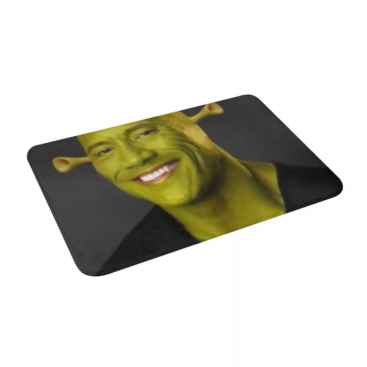 

Dwayne ' The Shrok Johnson Bath Door Floor Mat Anti-slip Rug Carpet Entrance Living Room Home Kitchen Durable Velvet Bathroom