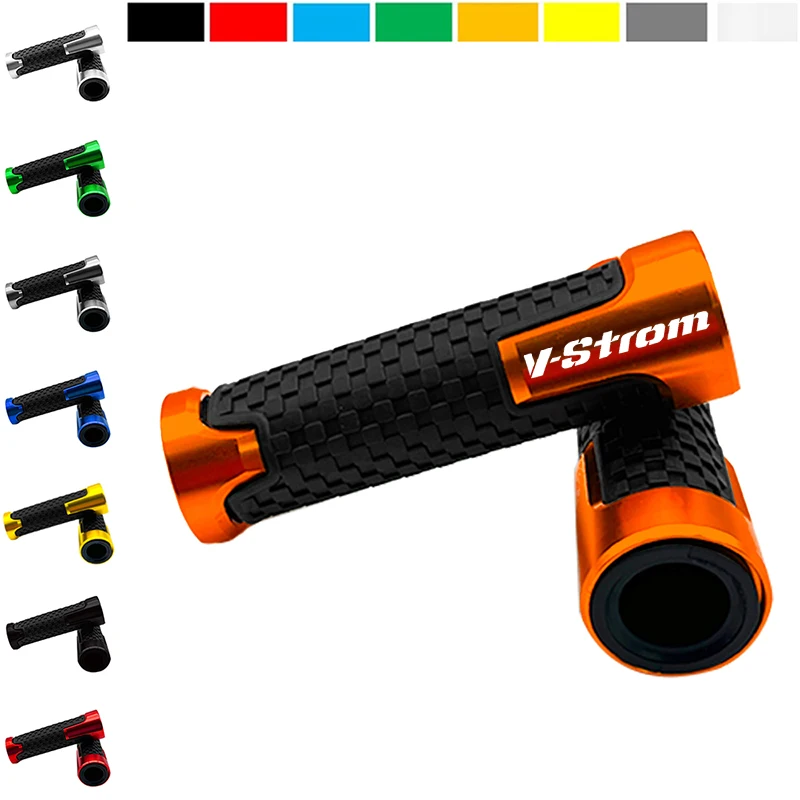 

For SUZUKI DL 1000 DL1000 V-trom 2002-2017 Motorcycle 7/8'' 22MM CNC Handlebar Grips Handle Grip Handle bar