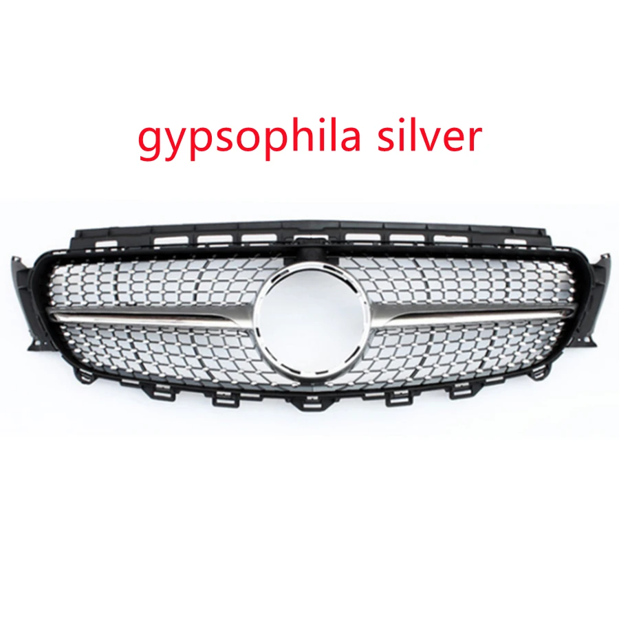 

For Mercedes-Benz W213 Grill E-class 16-19 Gypsophila AMG Grill AMGS Vertical Bar GT Front Face Grill