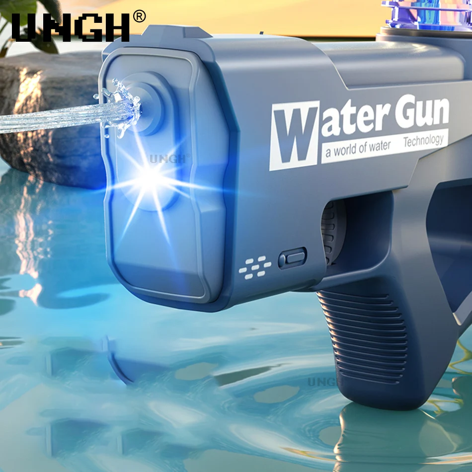 Автоматический Электрический водяной пистолет UNGH с реальными вспышками