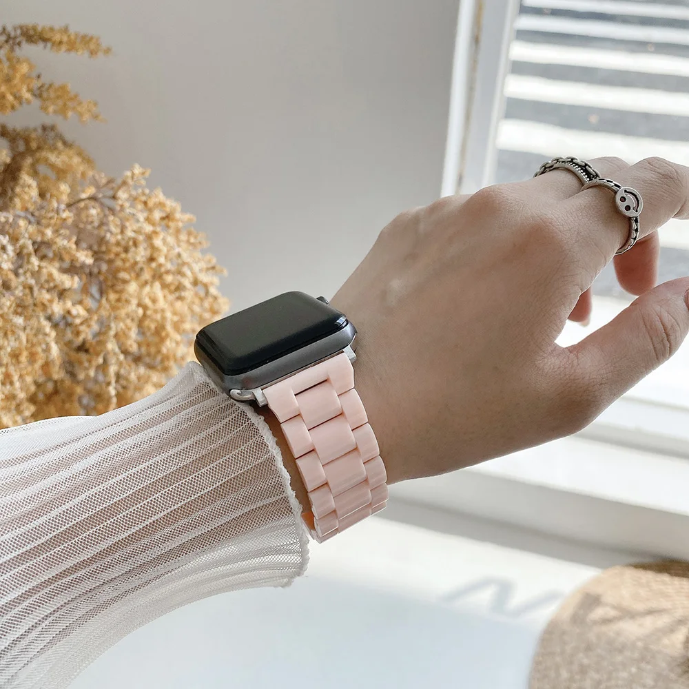 Ремешок на запястье с металлической пряжкой для Apple Watch IWatch Series 6 5 4 3 2 1 SE 42 мм 38 44 40