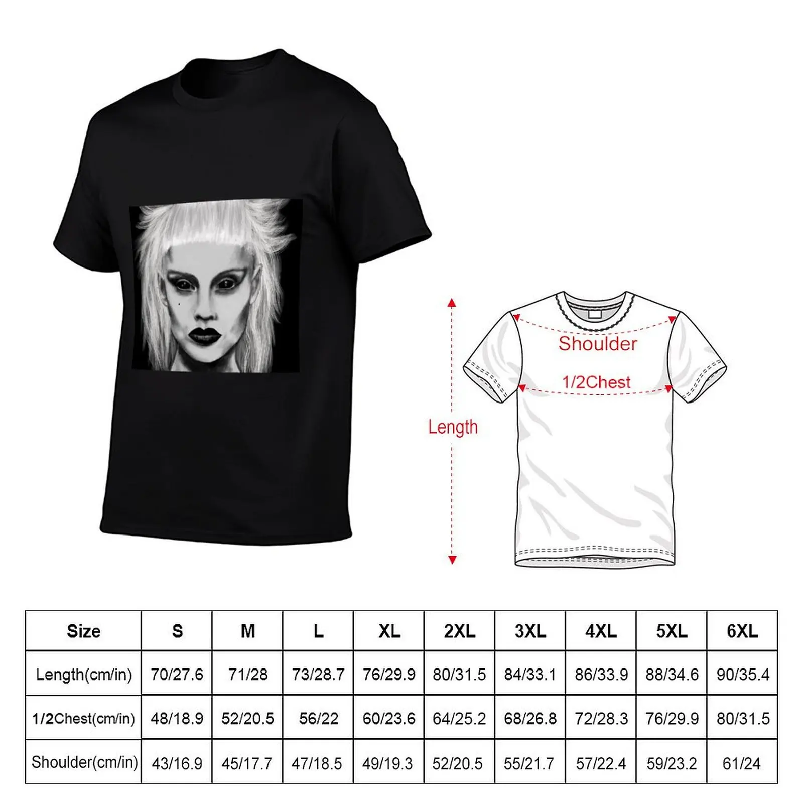 Yolandi T-Shirt аниме футболка быстросохнущие мужские высокие футболки