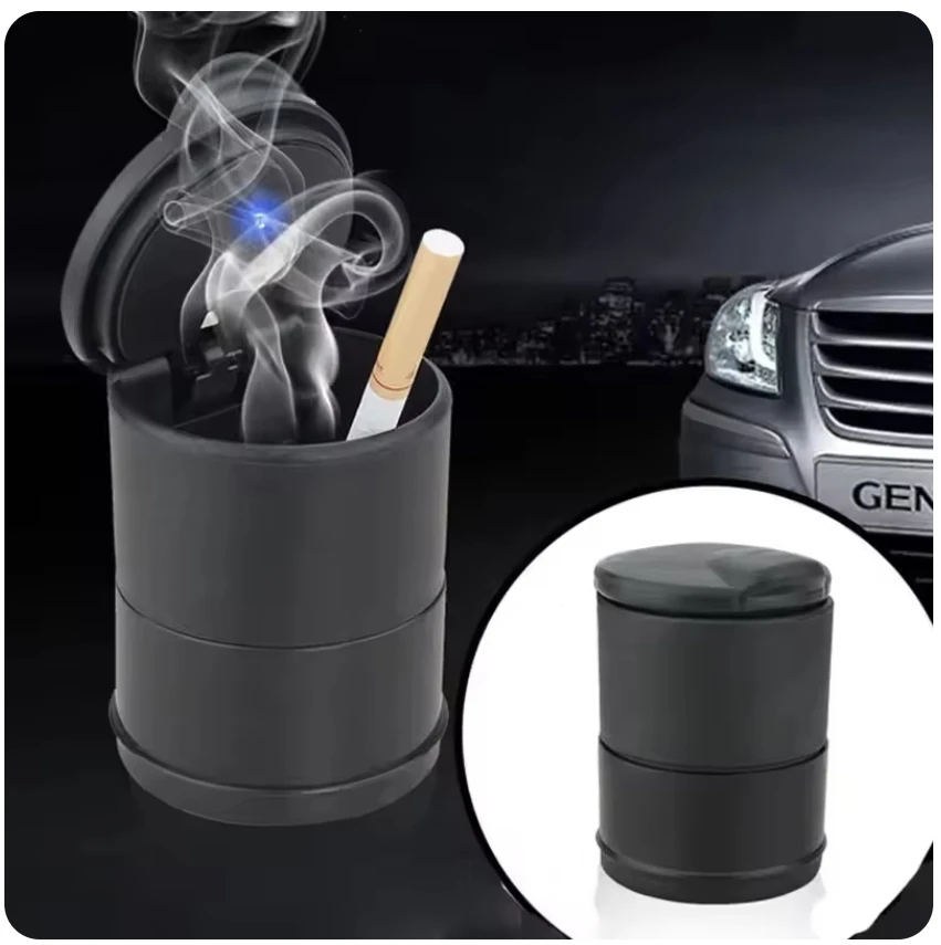 2 шт. автомобильный портативный держатель для пепельницы пластиковая чашка