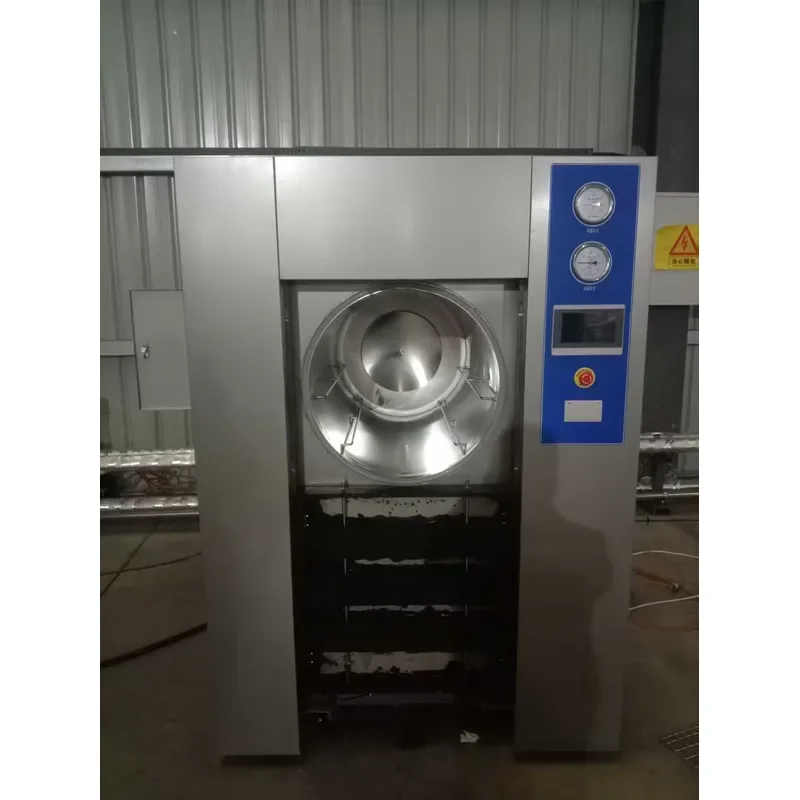 Фото 26 VST-0.15SF 150L Вертикальное импульсное вакуумное паровое оборудование для обработки с подъемной дверцей — для лабораторий и медицинских учреждений №5