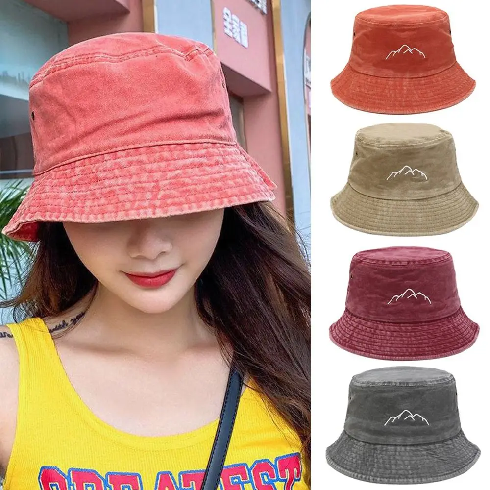 

Уличная джинсовая Панама с мягкой вышивкой, Панама, шляпа, кепка рыбака, солнцезащитная Кепка